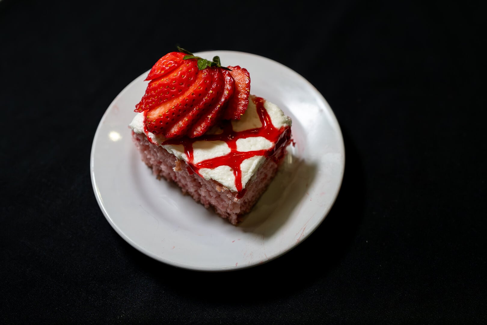 Gourmet Strawberry Dessert Served Daily at Assisted Living Communities